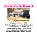 ROLL LAMINATOR A GRADE 340MM