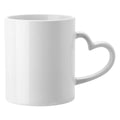Heart-Handle Sublimation Mug - 11oz - H-Heart